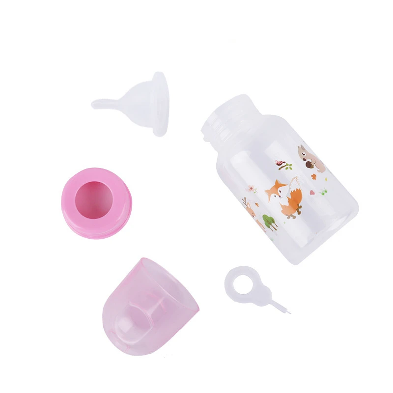Puppy Kitten Feeding Bottle Feeder Set Cat Dog Bady Nursing Water Milk Feeder Newborn Cat Drink Home Travel 60ml 125ml