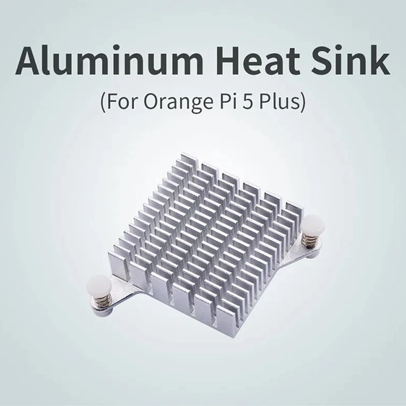 For Orange Pi 5 Plus Aluminum Heat Sink Motherboard Adapted To Aluminium Cooling Fan Radiator Heatsink For OPI 5 Plus