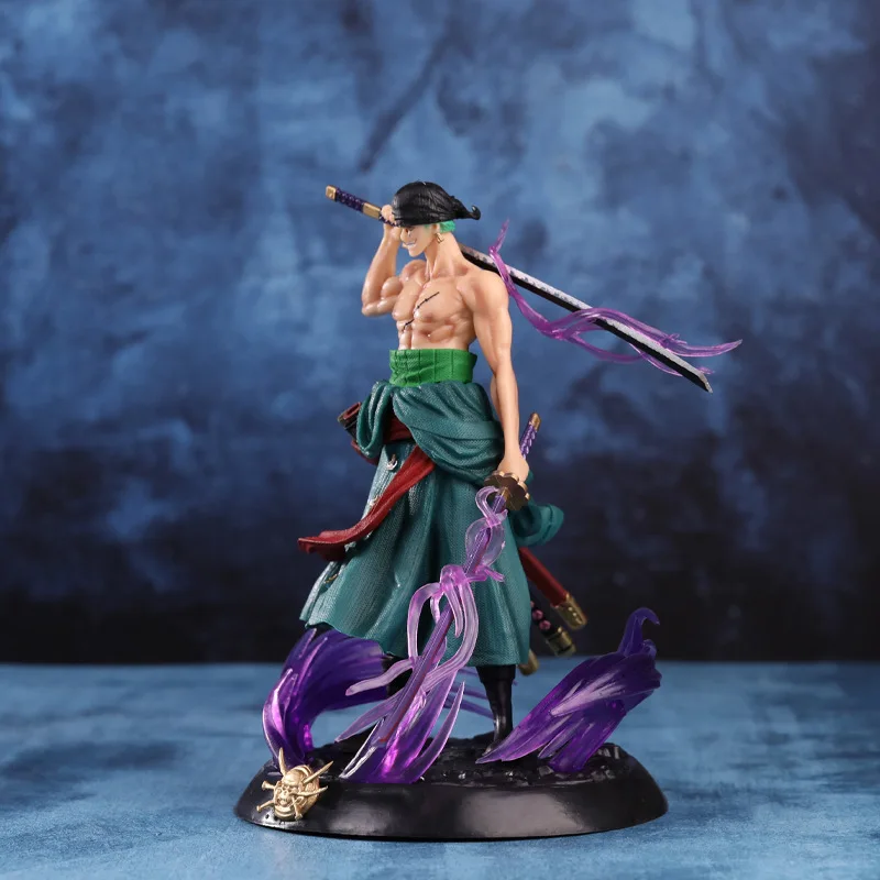 One Piece Figure Roronoa Zoro 50cm PVC Model Anime Figure Collectible –  Music Chests