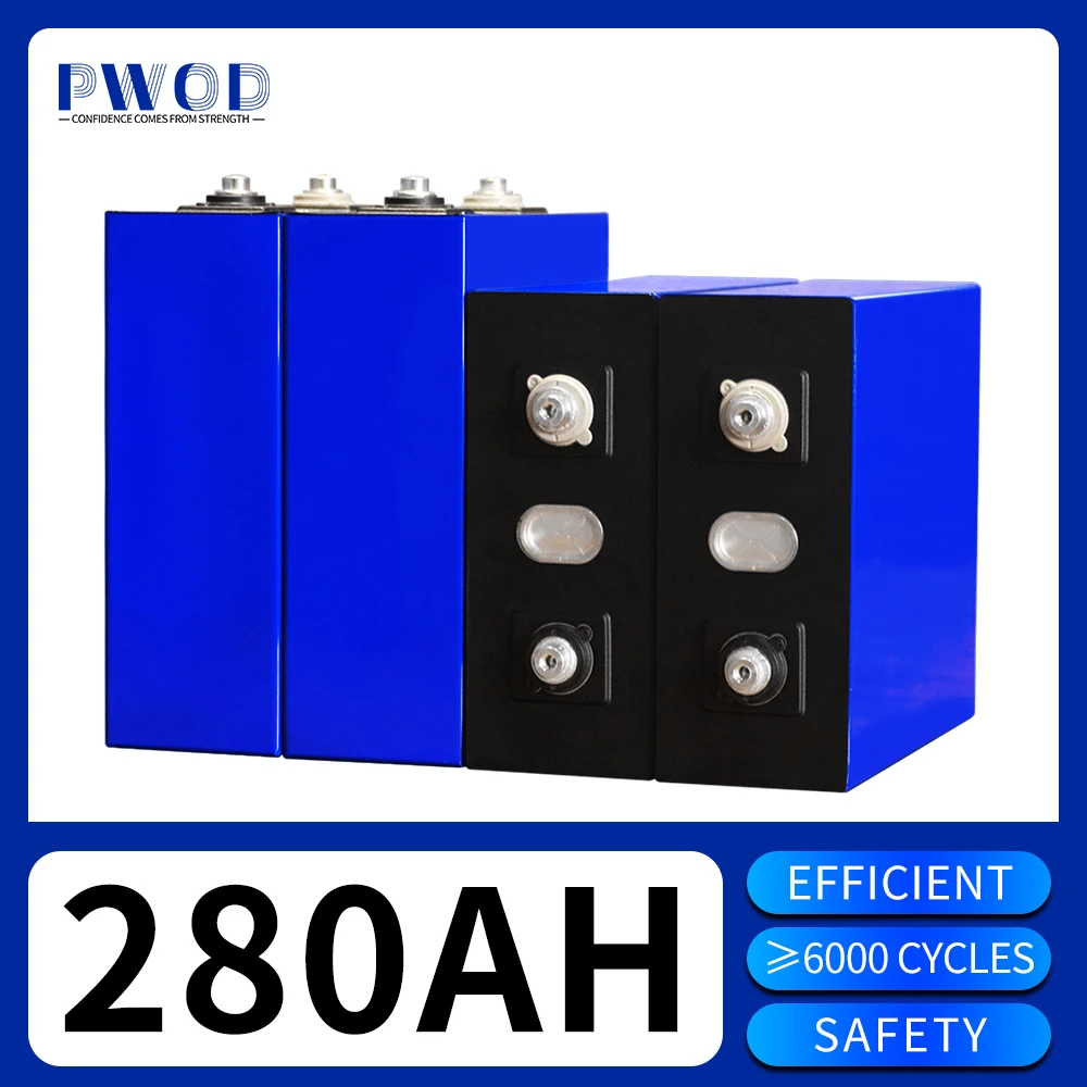 3.2v 280ah Lifepo4 Battery High Quality Rechargeable Golf Cart