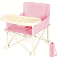 Stylish and Durable High Chair with Adjustable Footrest and Detachable Cushion for Comfortable Feeding, Perfect for Growing Babi - Image 2