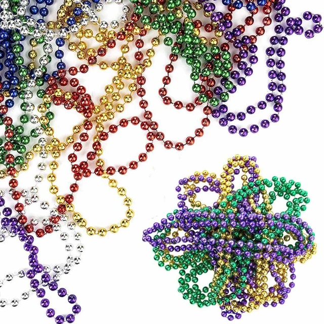 Bulk Mardi Gras Beads Assortment (250 Piece(s))