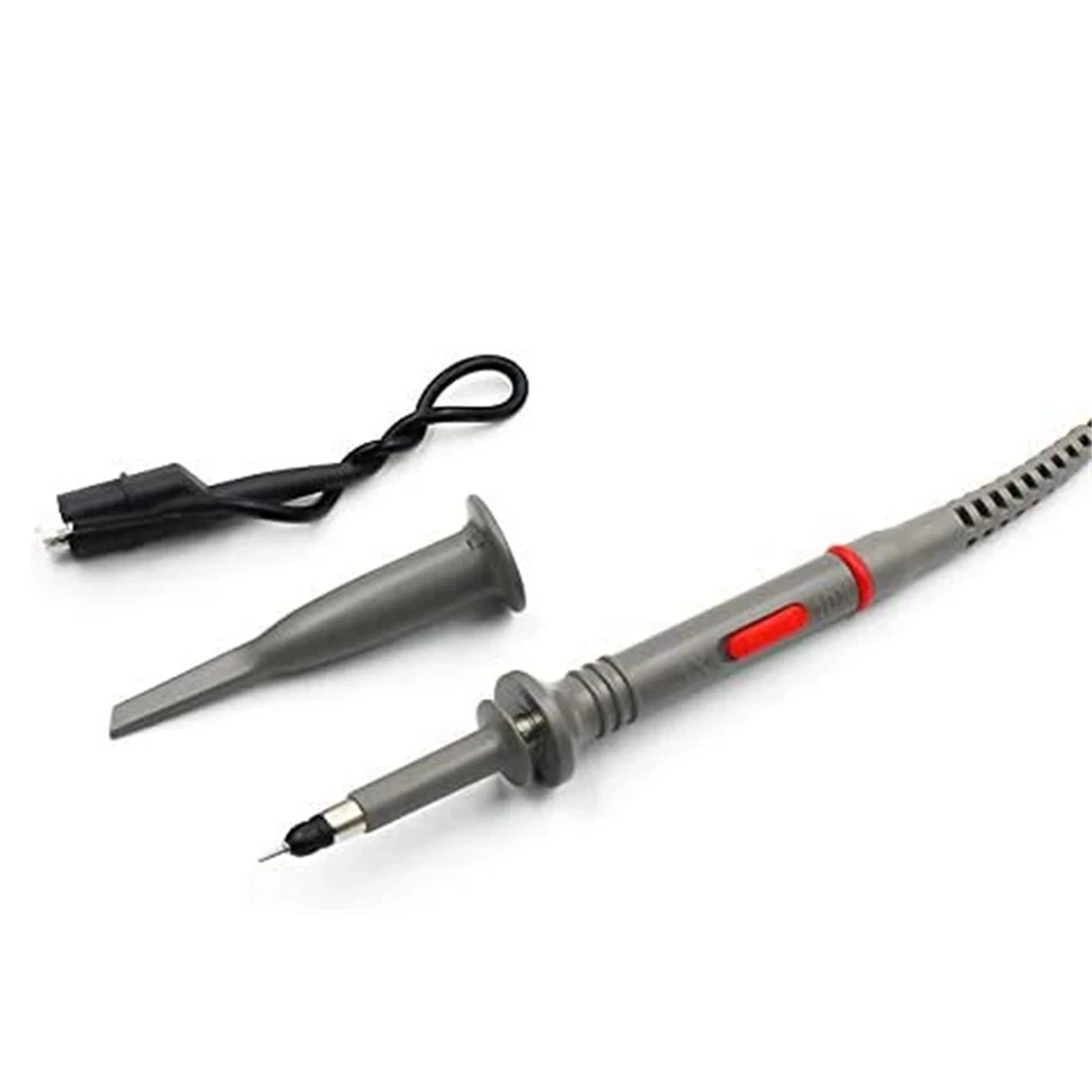 P6100 2PCS Oscilloscope Probe Kit DC-100MHz Scope Clip Test Probe 100MHz For Tektronix HP X1/X10 sonda osciloscopio