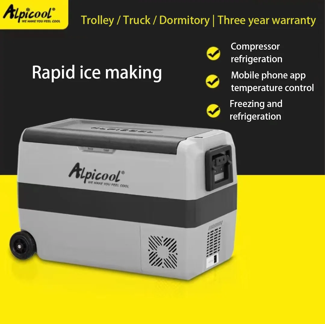 AlpicoolT36L50L60LCarRefrigeratorPortableIceBoxAPPControl