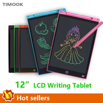 Tablets Electronic Handwriting Pad 12 inch Writing Board Drawing Tablet LCD Screen Writing Tablet Digital Graphic Toys for child 1