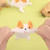 Soft CutePretend Play Dog Squeeze Sensory Toys Stretch Squeezing Fidget Simulation French Bulldog Cute Soft Squeeze Puppy Toys 3