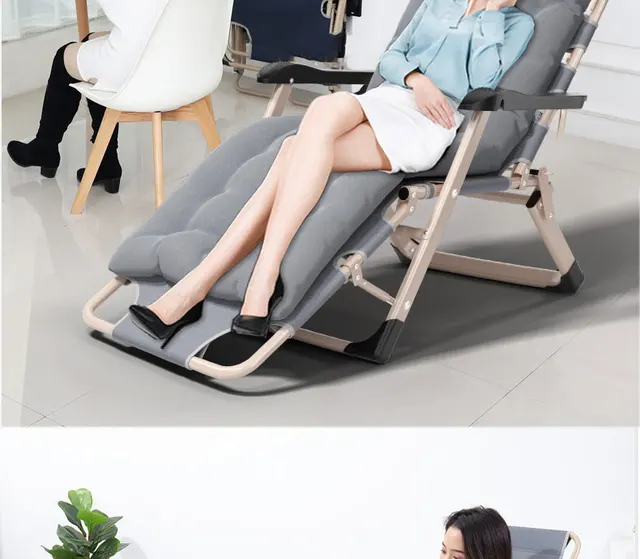 折りたたみ椅子 お昼寝 簡易ベッド 寝椅子 ビーチチェア《未使用新品》