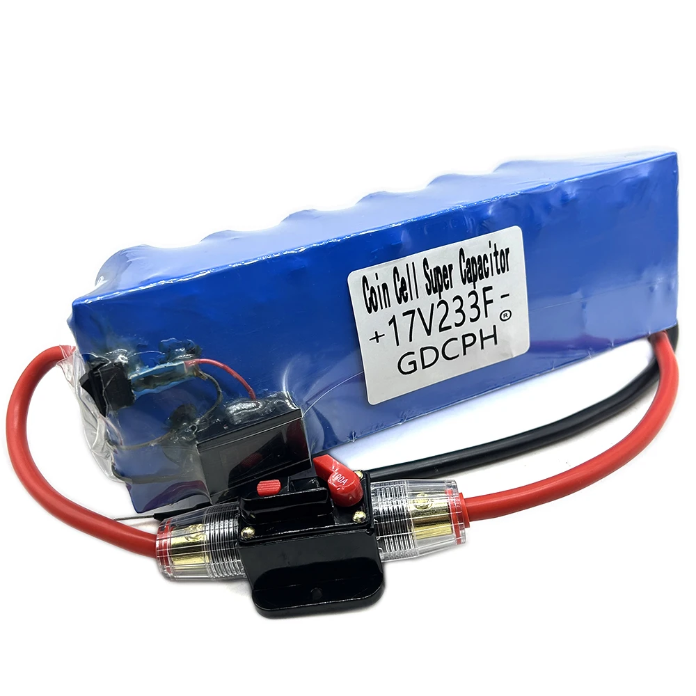 GDCPH 17V233F Automobile Rectifier Module 2.85V700F Large Capacity With Voltmeter Display Backup Power Supply Large Capacity