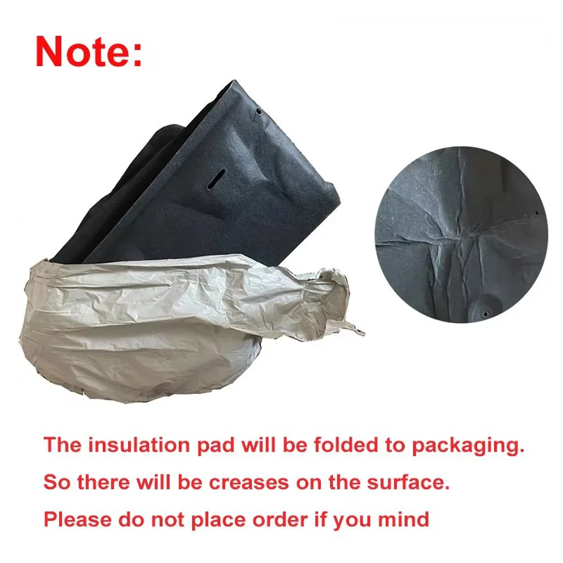 Front Engine Soundproof Heat Insulation Cotton Car Accessories 6