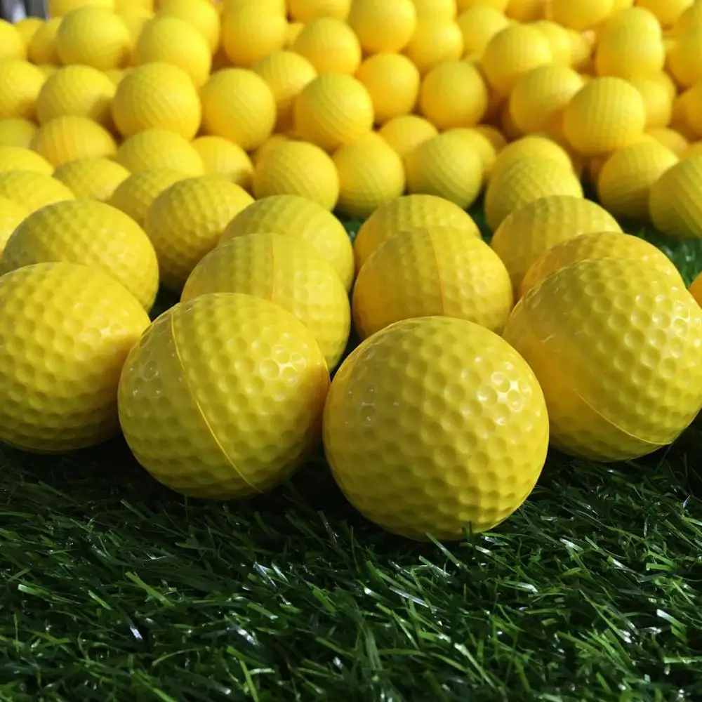 

10Pcs Golf Balls EVA Foam Soft Sponge Balls Golf Tennis Training Solid Color Outdoor Golf Practice Balls Swing Exercise Training