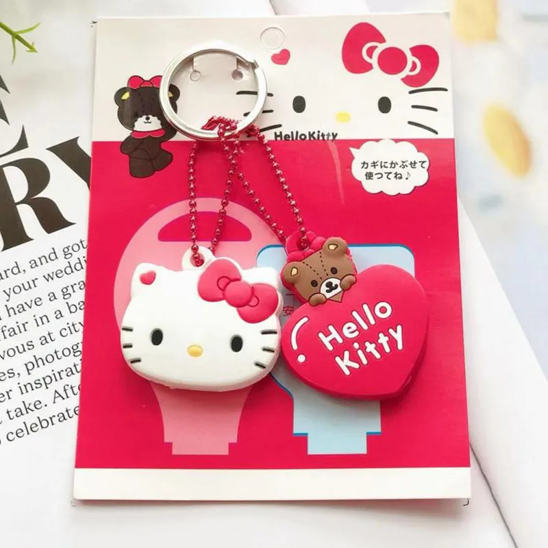 

Sanrio Kawaii Hellokitty Mymelody Cinnamoroll Key Case Cartoon Keychain Backpack Pendant Accessories Holiday Gifts Kids Toys