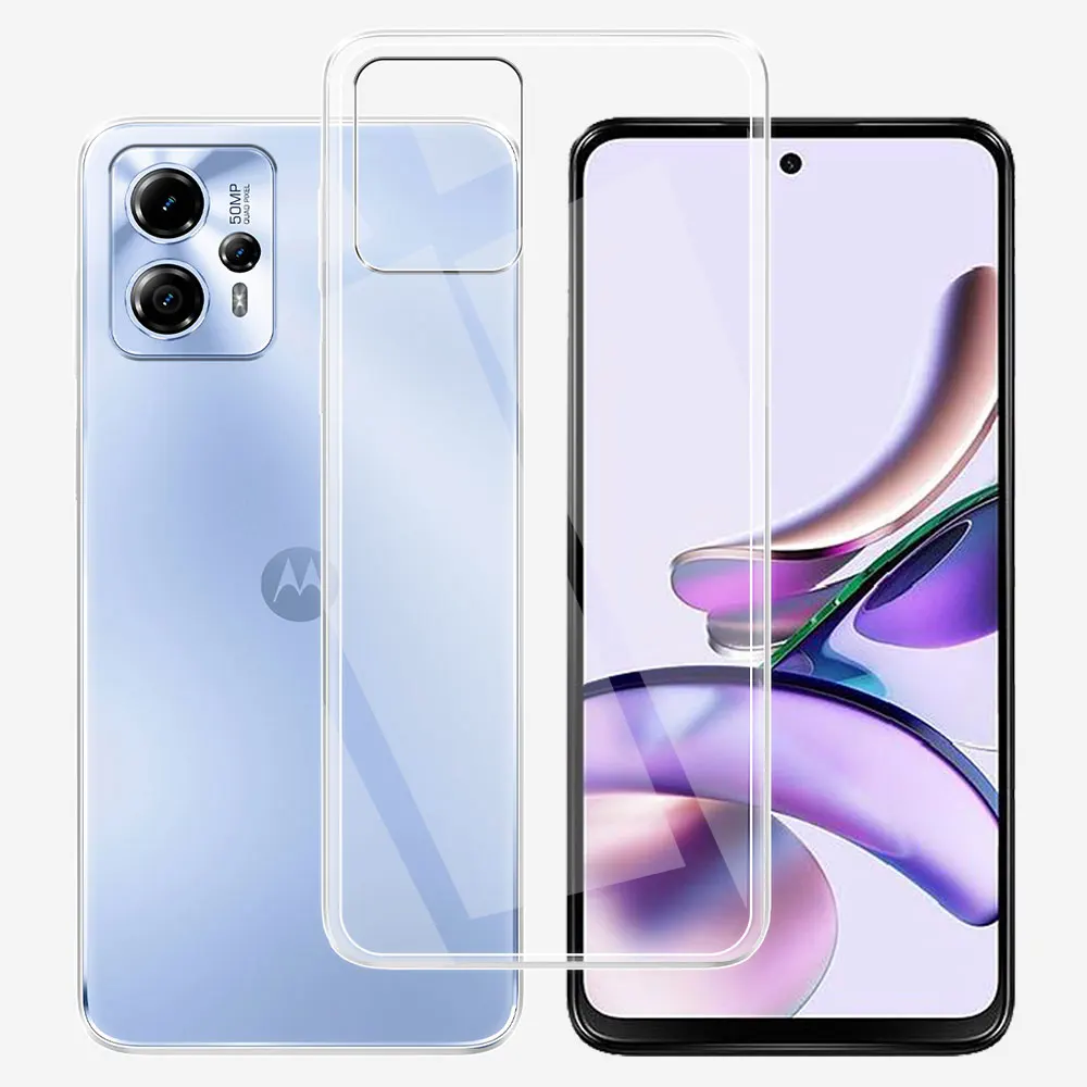 Per Motorola Moto G23 G13 Custodia In Silicone Trasparente Custodia Morbida In Tpu Per Motorola G23 Funda Per Moto G13 Coque Trasparente