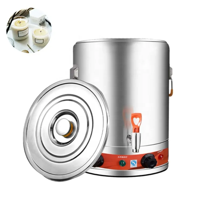 

Upgrade Wax Melting Pot for making candle keep warm and heat fast and large capacity