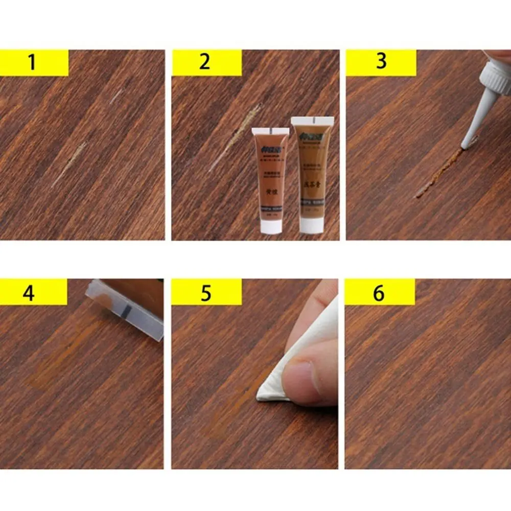 Wooden Touch Up Wood Glue Pothole Wood Filler Refinish Paste Furniture Repair Paint Repair Cream