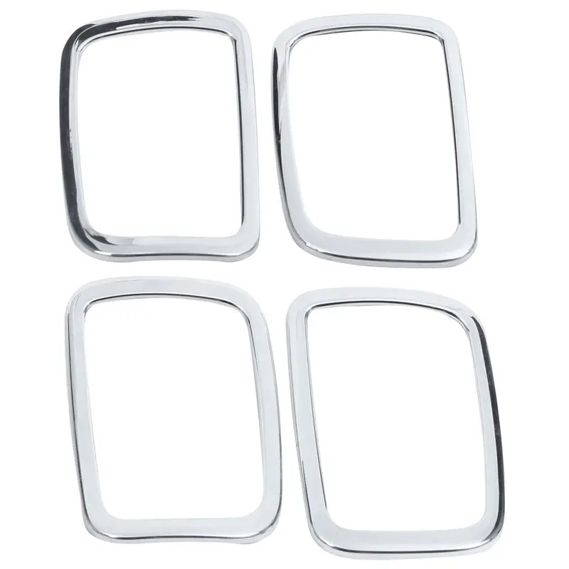 For Mitsubishi Outlander 2014-2019 Chrome Inner Door Handle Catch Cover Bowl Cup Trim Decoration Car Styling |