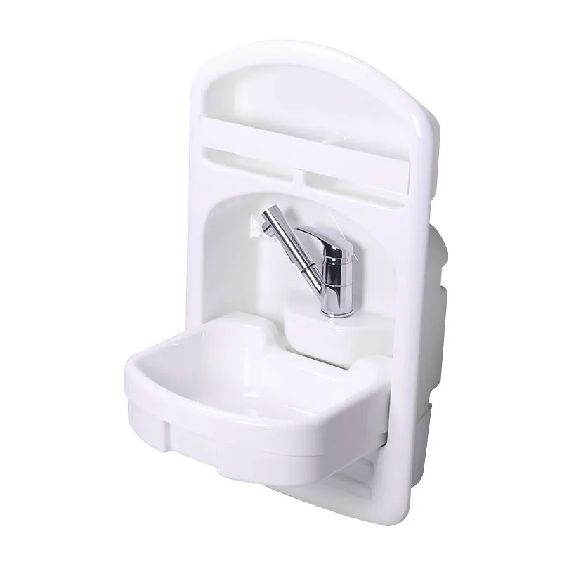

New Industrial Kitchen Equipment Plastic ABS Folding Deep Sink for Bathroom Laundry