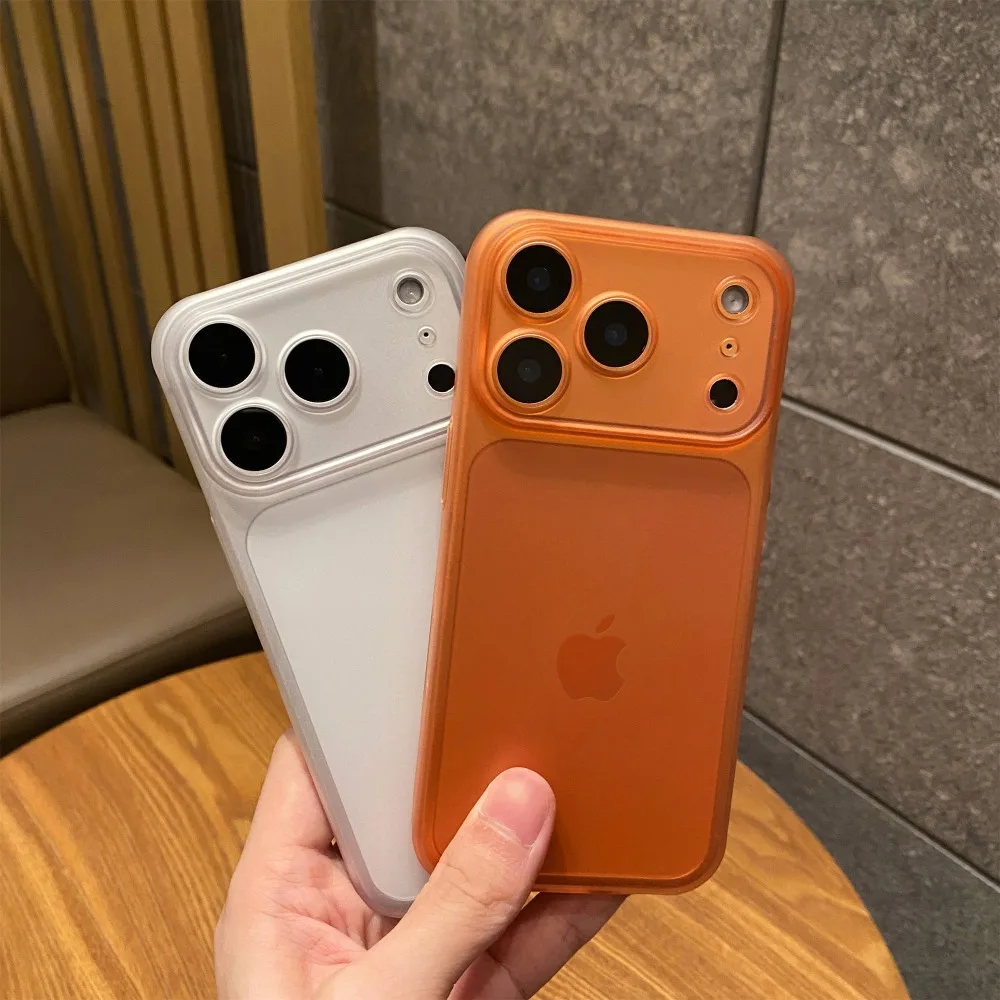 Luxury Matte Frosted Shockproof Thin Case - Translucent Ultra Slim Design