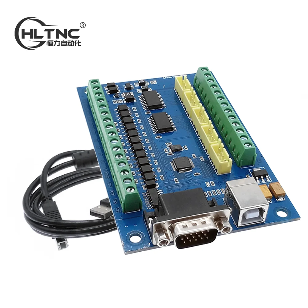 Scheda Controller Di Movimento CNC A 5 Assi 100 KHz: Interfaccia Per Controllo Incisione, Pompe E Cilindri, Compatibile Windows E Software H3