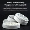 Premium Aluminum Nonstick White Grinder 4 Layers Spice Crusher 3
