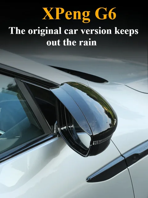 For XPeng G6 Rearview mirror protective cover Reverse mirror anti-scratch case Retrofit and upgrade parts 2