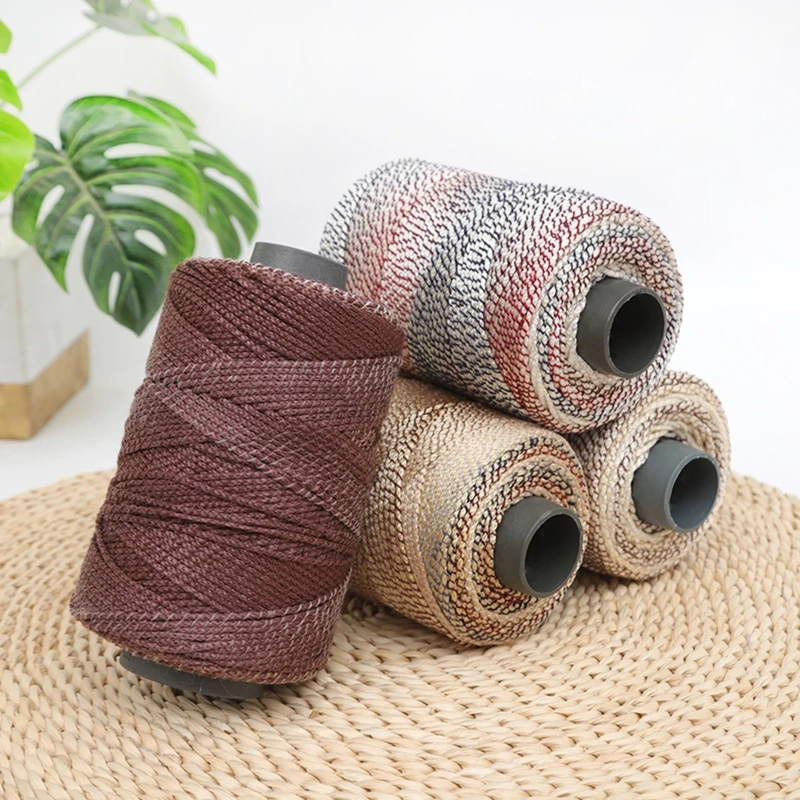 

Crochet Thread Yarn Knitting Yarn Skeins Roll for Home DIY Hand Knitting Weaving Bags DIY Crochet Crafts Ornaments