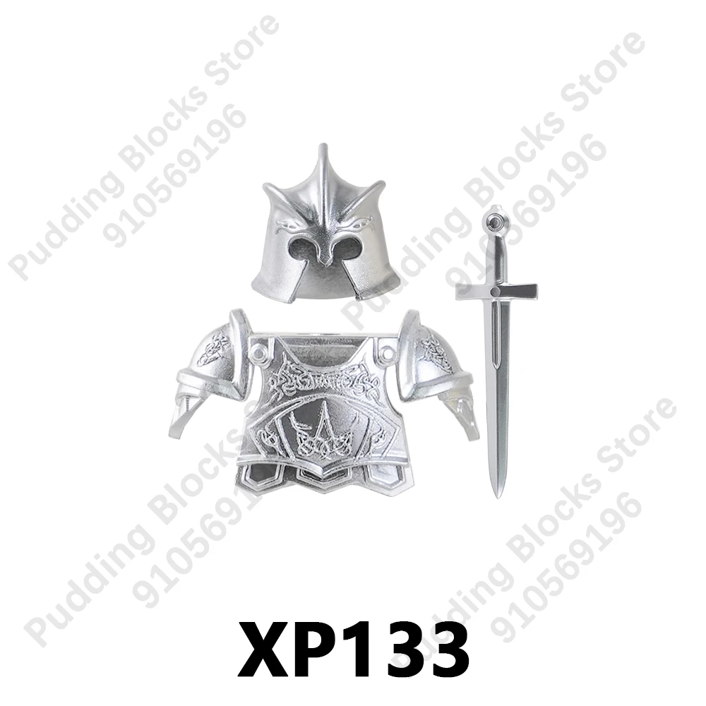 액션 피규어 빌딩 블록, KT1019, XP131, XP132, XP133, XP134, XP135, XP136, XP137, 벽돌 액세서리, 성인 어린이 장난감 장식