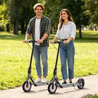 AOVOPRO LP60 500W puissance de crête Scooter électrique 350W Super moteur 5-25KM portée Smart APP Escooter avec 31 KM/H pignon rapide 8.5 "Pneus 6