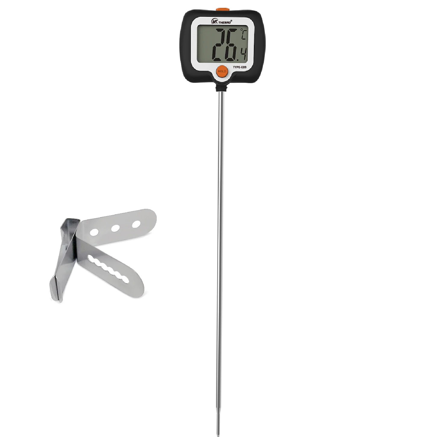 Confectionery/Sugar/Candy Thermometer Food Cooking Kitchen Digital BBQ Thermometer Meat Cake Milk Thermometer Tool 6