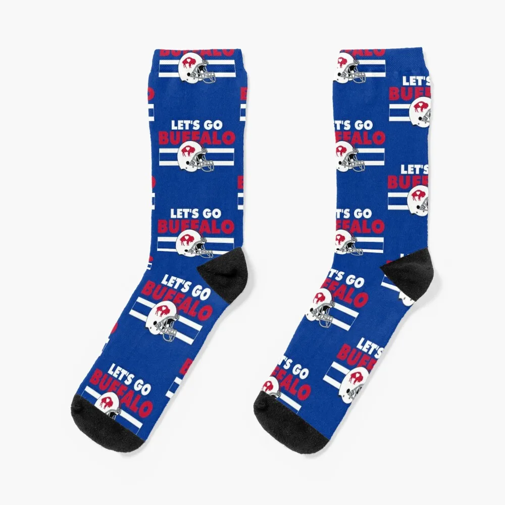 

let's go buffalove Socks basketball man floor cute Socks Women Men's
