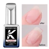 KODIES GEL Smart Fiber Base Gel Nail Polish 15ML Clear Milky White Semi Permanent UV Repair Nails Art Fiberglass Varnish Lacquer 5