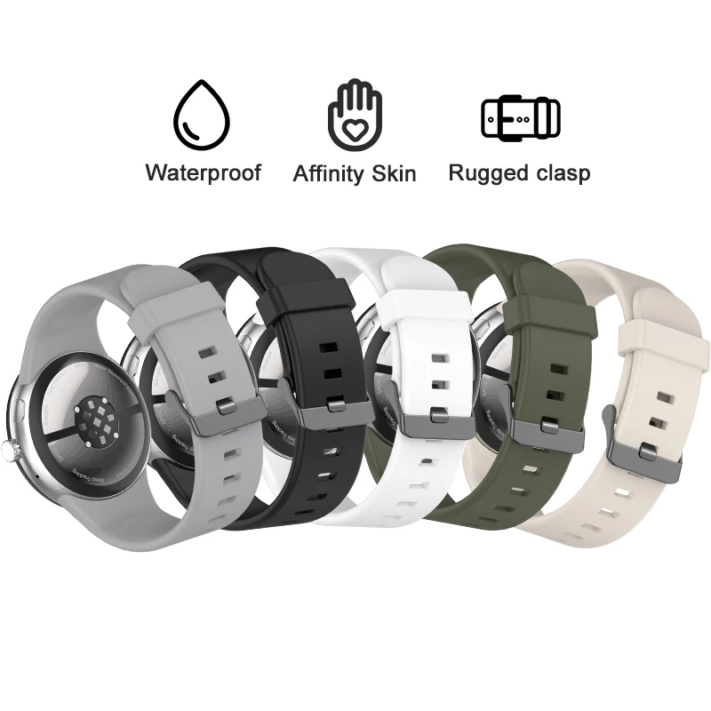 Elegant Silicone Strap - Classic and Stylish Watch Band