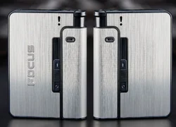 Sleek Metal Portable Automatic Cigarette Holder for King Size - Gift for Men (1pcs without lighter)