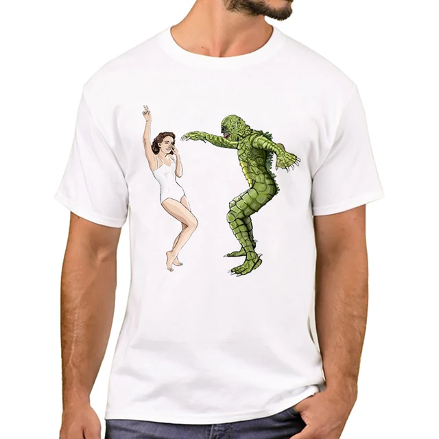 TEEHUB New Arrival Men T-Shirt Bride & Frankenstein Pulp Fiction Dance Printed T Shirts Short Sleeve Tshirts Haruku Tee_voghion.com