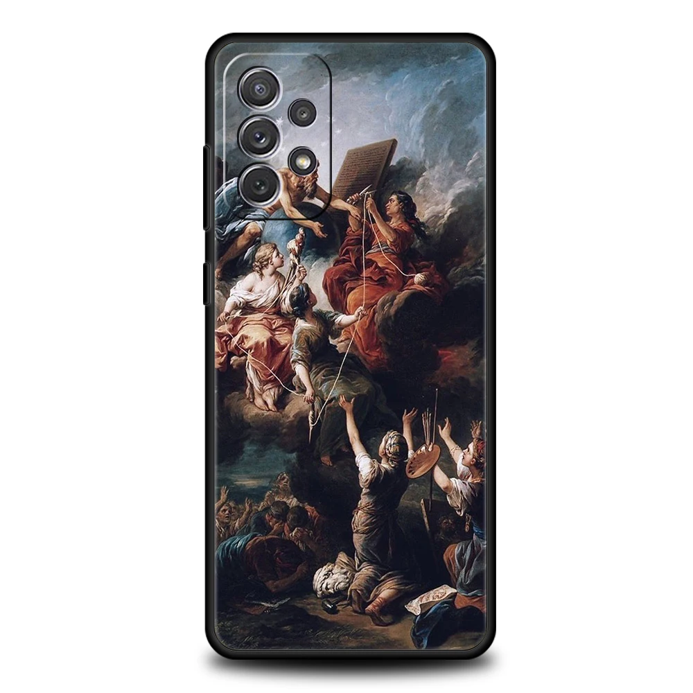 Elegant Classical Art Phone Case - Soft Shell Design