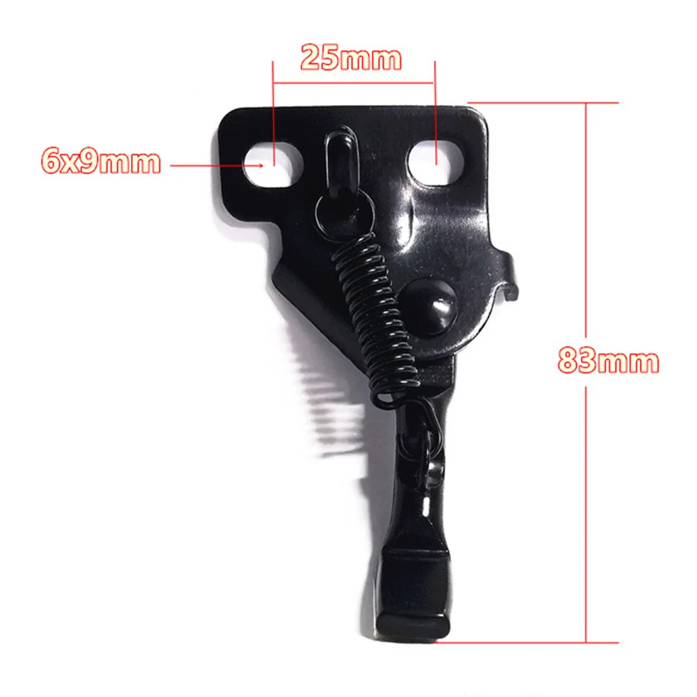 1pc Elektrische Roller Fuß Unterstützung Halterung 10 Zoll 8 Zoll Seite Fuß Parkplatz Rahmen Metall Parkplatz Stehen E-roller Zubehör – Detail 3