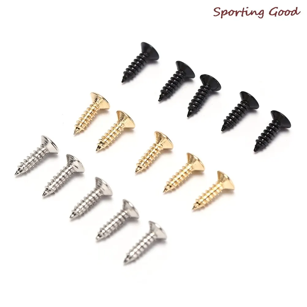 3x12mm Electric Guitar Screws 25PCS for Pickguard Back Plate Mount DIY Luthier Tool