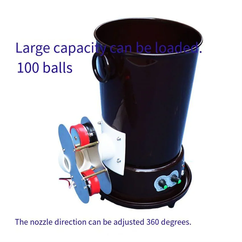 Table Tennis Balls Serve Machine Portable Single Player Accompany Training Bomb Self-training Automatic Device