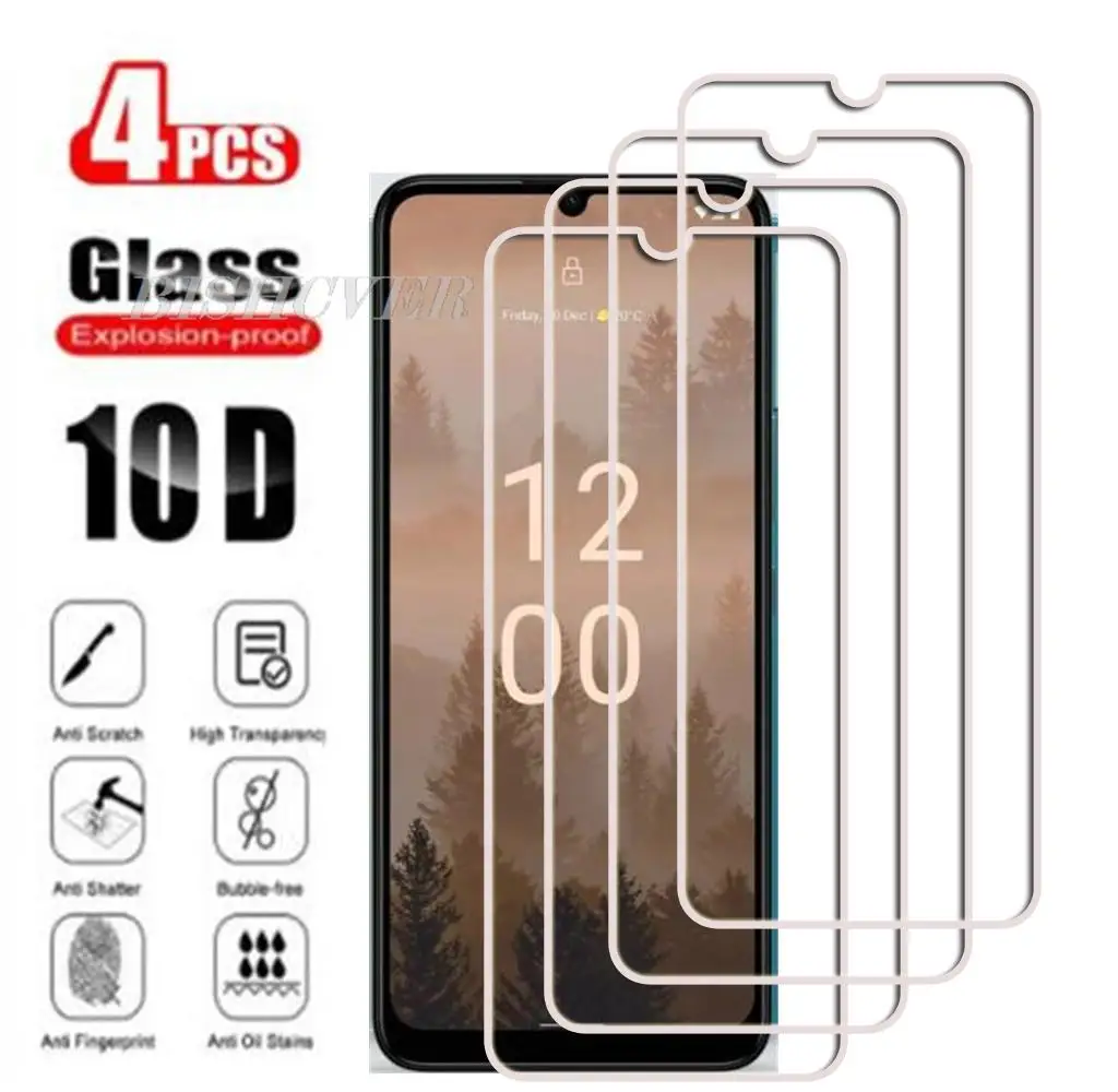 PELLICOLA VETRO TEMPERATO Per NOKIA C32 C 32 9H PROTEZIONE PROTEGGI SCHERMO - Foto 2