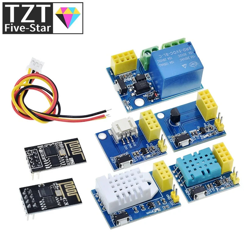 ESP8266 5V moduł przekaźnika WiFi DS18B20 DHT11 DHT22 kontroler RGB rzeczy inteligentny przełącznik domowy zdalny ESP-01S dla Arduino STM 3 ESP8266 5V moduł przekaźnika WiFi DS18B20 DHT11 DHT22 kontroler RGB rzeczy inteligentny przełącznik domowy zdalny ESP-01S dla Arduino STM - Image 3