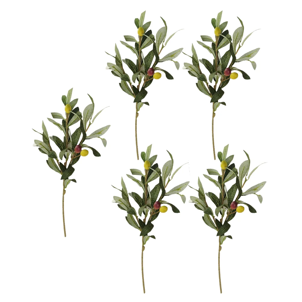 Artificial Olive Branches Artificial Branch Holly Artificial Olive