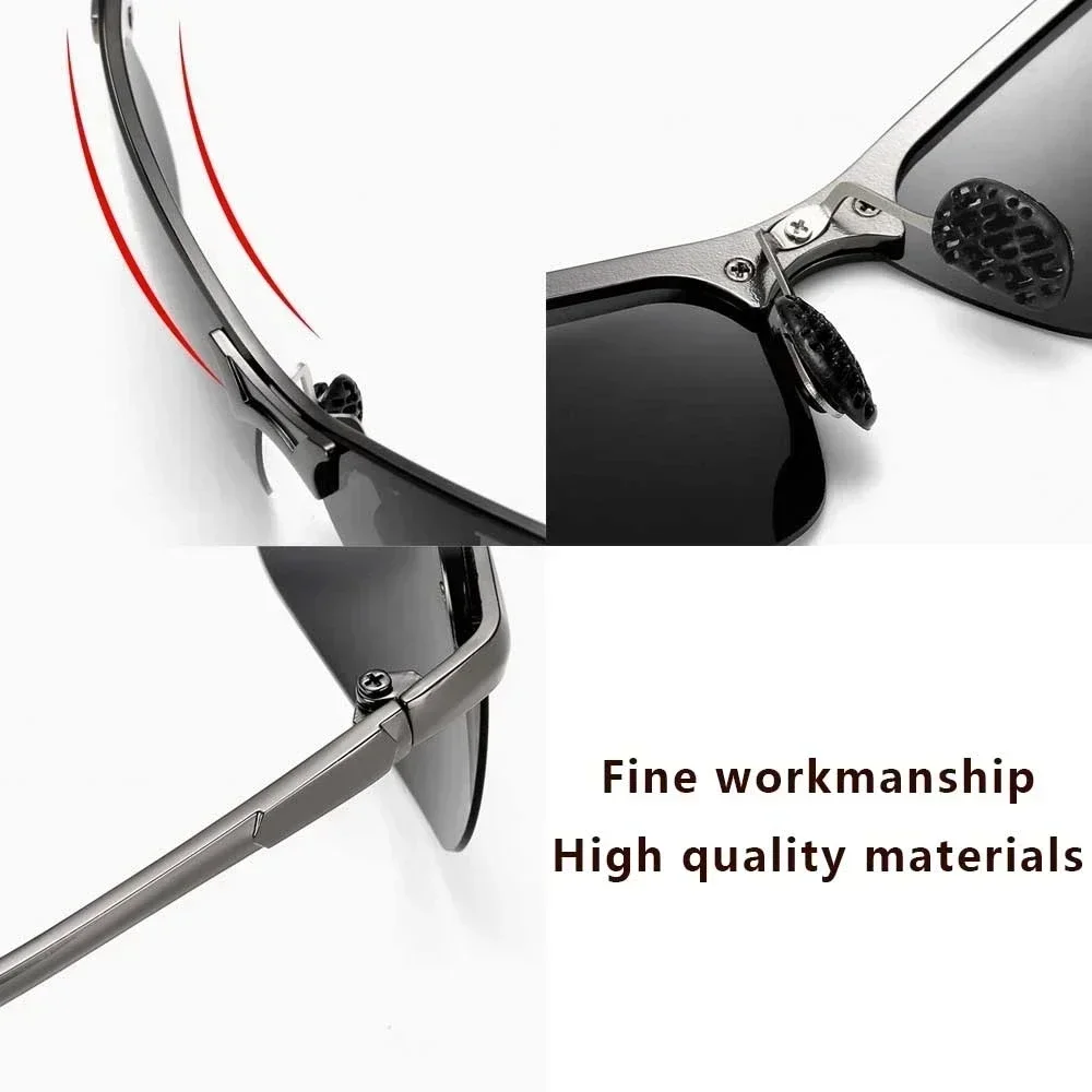 Photochromic Sunglasses for Men Polarized Chameleon Glasses Change Color Sun Glasses Day Night Vision Driving Eyewear UV400 polarized sports glasses polarized glasses women sunglasses uv protection glasses pixel sunglasses