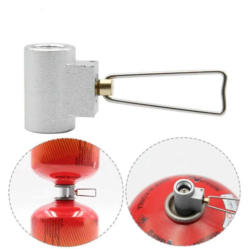 

Durable Gas Tank Camping Stove Outdoor Burners Refill Converter Refill Adapter Gas Adapter Valve Gas Refill