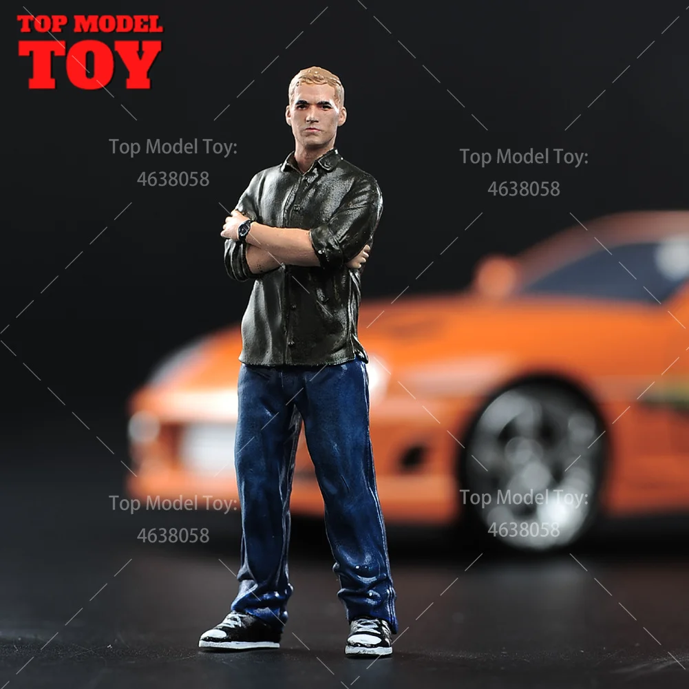 RoofWorld 1/64 Scale Miniature Figures - Paul Walker, Vin Diesel, Han, Gal Gadot For Car Displays - View #4