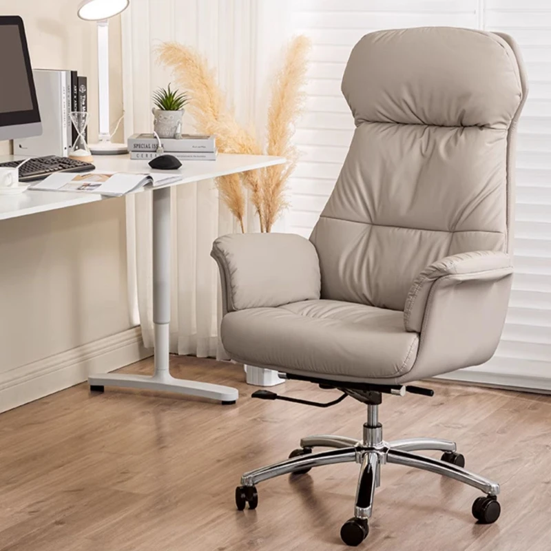 

Living Room Office Chairs Ergonomic Armchair Comfy Swivel Office Chairs Lift Metal Design Sillas Cadeira Office Gadgets JY50BG