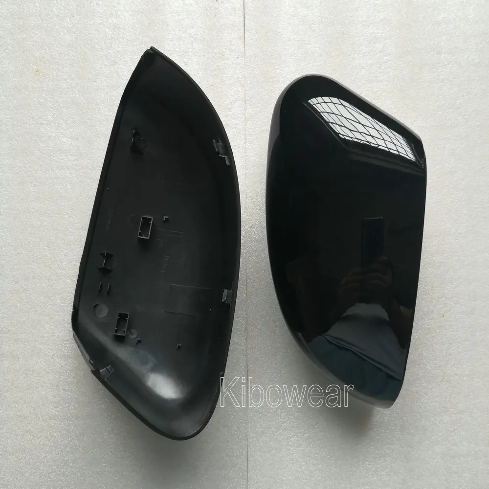 Seitenspiegelkappen für Ford Focus II III MK3 MK2 2009 2010 2011 2012 2013 2014 2015 2016 2017 (glänzend schwarz) ersetzen_voghion.com