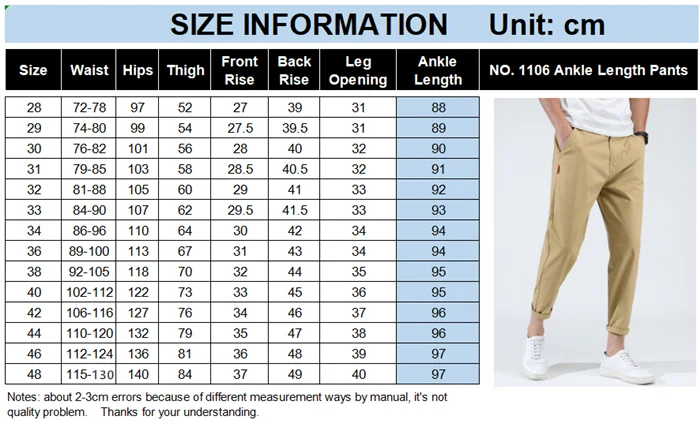 Men Trousers Spring Autumn Casual Black 