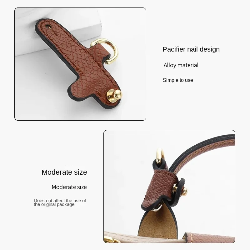 Genuine Leather Shoulder Strap for LONGCHAMP Mini Bag Adjustable Bag Straps Free Punching Modification Bag Belt 94-110cm