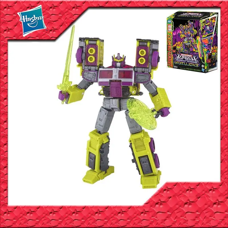 

In Stock Original TAKARA TOMY Transformers TOXITRON Leader PVC Anime Figure Action Figures Model Toys