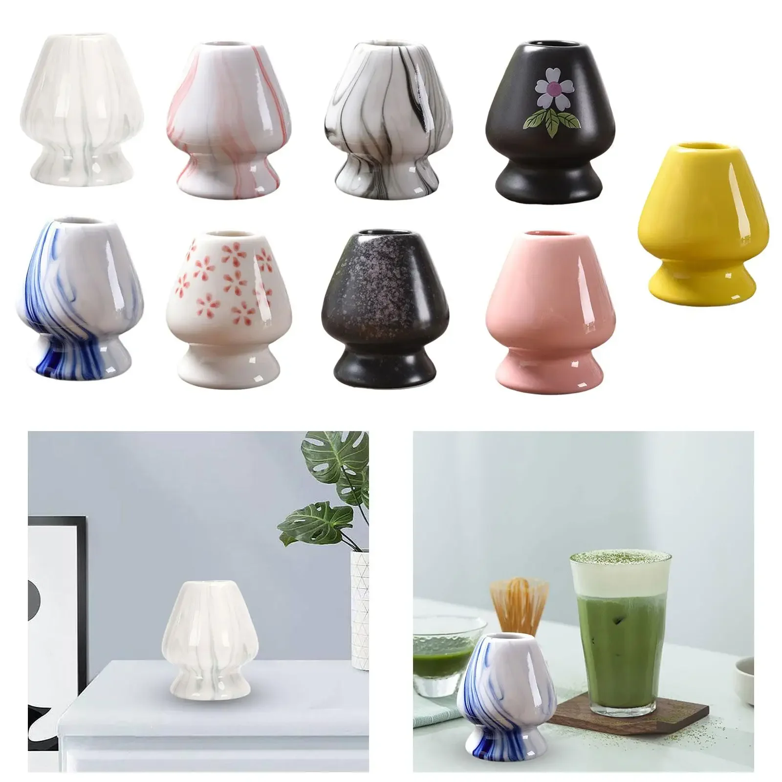 Japanese Matcha Whisk Holder Teaware Matcha Ceremony Matcha Whisk Container Handmade Whisk Holder for Dining Room Home Teahouse