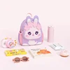 Toddler Backpack for Girls 3-5 Years Old Cartoon Pink Rabbit School Bags Kindergarten Kids Kawaii Bag Mochila Infantil Escolar 3